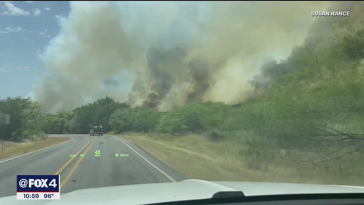 Possum Kingdom Lake fire continues burning; voluntary evacuations underway